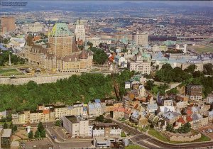 gebrauchtes Buch – Quebec, La vieille cite, Altstadt, Luftbild