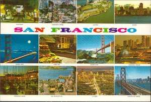 gebrauchtes Buch – San Francisco, Chinatown, Alcatraz, Golden Gate, Oakland Bay Bridge