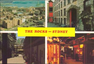 gebrauchtes Buch – The Rocks , Sydney Mehrbildkarte