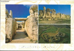 gebrauchtes Buch – Neolithic Malta, Temples at Hagar Qim, Ggantika, Mnajdra Temples, 1997