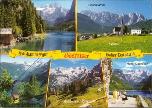 gebrauchtes Buch – Salzkammergut , Gosausee , Hoher Dachstein Mehrbildkarte gebrauchtes Buch – Salzkammergut , Gosausee , Hoher Dachstein Mehrbildkarte