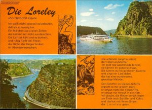 Die Loreley – Loreley am Rhein Mehrbildkarte