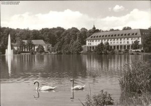 gebrauchtes Buch – Bad Salzungen Kurhaus am Burgsee - Karte in Folie