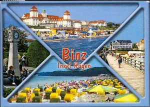 gebrauchtes Buch – Binz, Insel Rügen Mehrbildkarte