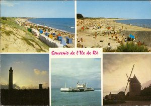 gebrauchtes Buch – Île de Ré Le Bac - Le moulin de Belerre Mehrbildkarte