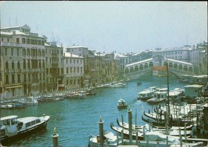 gebrauchtes Buch – Venezia schnee auf dem Canal Grande - Rialtobrücke