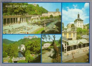 gebrauchtes Buch – 1102931  Karlovy Vary, Sanatorium Richmond, Sanatorium Imperial Mehrbildkarte