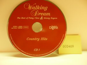 gebrauchter Tonträger – Musik-CD - Patsy Cline & Kenny Rogers – Walking Dream, Country Hits CD 1: The Best of Patsy Cline & Kenny Rogers