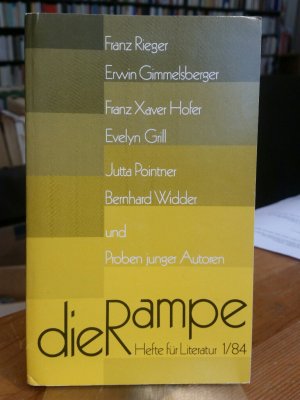 Die Rampe. Hefte für Literatur, 1/1984.