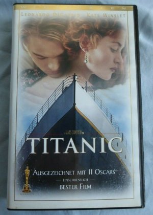 VHS Videokassette VHS-Video TITANIC (1998) OVP Widescreen Kaufversion ***TOP***