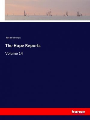 The Hope Reports | Volume 14 | Anonymous | Taschenbuch | Paperback | Englisch | 2020 | hansebooks | EAN 9783348023863