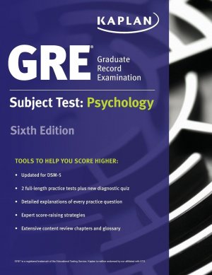 GRE Subject Test | Psychology | Kaplan | Taschenbuch | Englisch | 2016 | Kaplan Test Prep | EAN 9781506220284