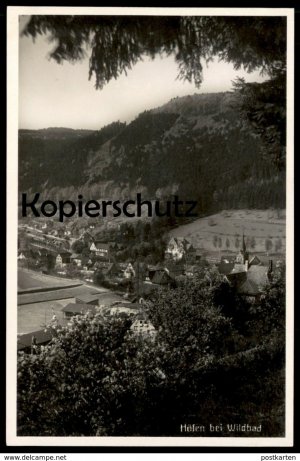 gebrauchtes Buch – ALTE POSTKARTE HÖFEN BEI WILDBAD TOTALANSICHT Baden-Württemberg AK Ansichtskarte cpa postcard