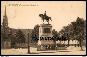 gebrauchtes Buch – ALTE POSTKARTE LUXEMBOURG MONUMENT DE GUILLAUME II Luxemburg cpa postcard Ansichtskarte AK gebrauchtes Buch – ALTE POSTKARTE LUXEMBOURG MONUMENT DE GUILLAUME II Luxemburg cpa postcard Ansichtskarte AK