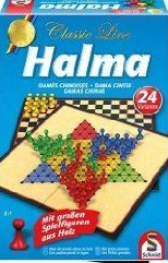 neues Spiel – Classic Line: Halma (mit grossen Spielfiguren aus Holz)