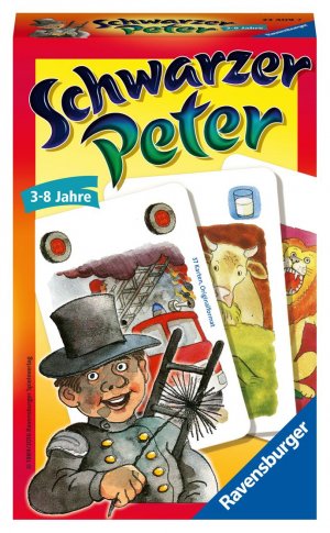 neues Spiel – Ravensburger 23409 - Schwarzer Peter, Mitbringspiel fuer 2-6 Spieler, Kinderspiel ab 3 Jahren, kompaktes Format, Reisespiel, Kartenspiel