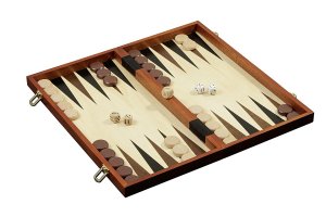 neues Spiel – Philos 2510 - Schach Backgammon Dame Set