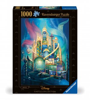 Ravensburger Puzzle 12000265 - Arielle - 1000 Teile Disney Castle Collection Puzzle fuer Erwachsene und Kinder ab 14 Jahren