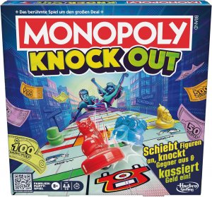 Hasbro F8995100 - Monopoly Knock Out, Deutsch Version