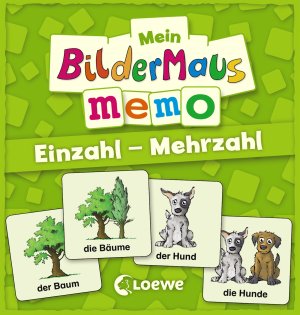 Mein Bildermaus-Memo - Einzahl - Mehrzahl