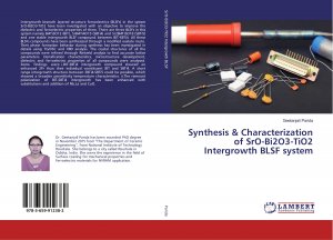 neues Buch – Geetanjali Parida – Synthesis & Characterization of SrO-Bi2O3-TiO2 Intergrowth BLSF system