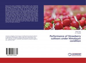 neues Buch – Ankita Sahu J – Performance of Strawberry cultivars under Himalayan condition