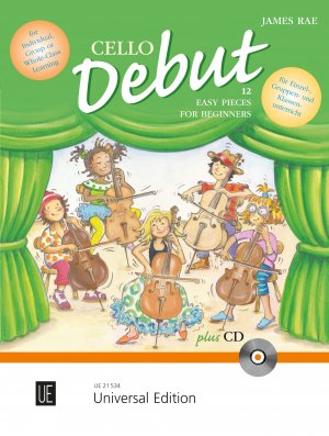 neues Buch – James Rae – Cello Debut Vcl. (Easy Piece