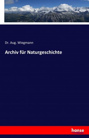 Archiv fuer Naturgeschichte