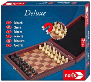 Deluxe Reisespiel: Schach (Holzbox)