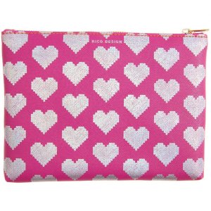 neues Buch – Etui L Futschikato, Herzen, 20 x 15 cm