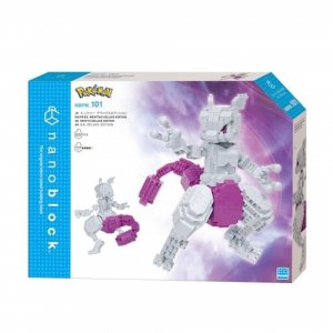 Nanoblock - Pokemon - Mewtwo Deluxe - 860 Teile