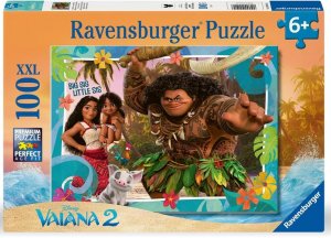 Ravensburger Kinderpuzzle 12004101 - Vaiana 2 Aufbruch in neue Welten - Puzzle fuer Kinder ab 6 Jahren, mit 100 Teilen im XXL-Format