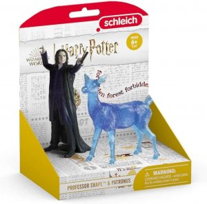 Schleich 42683 - Harry Potter, Professor Snape & Patronus, Spielfiguren, Hoehe Prof. Snape: ca. 10 cm