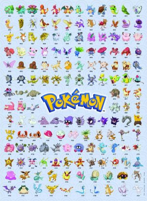 Ravensburger Puzzle 12000511 - Die ersten 151 Pokémon - 500 Teile Pokémon Puzzle fuer Erwachsene und Kinder ab 12 Jahren