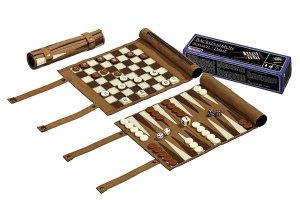 neues Spiel – Philos 2801 - Reise-Schach-Backgammon-Dame-Set