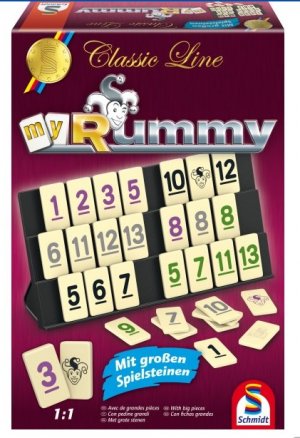 Classic Line: MyRummy® (mit grossen Spielfiguren)