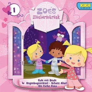 neues Hörbuch – Zoes Zauberschrank - Eule, Regenbogenraetsel, Schatz Ahoi, Farbe Rosa, 1 Audio-CD