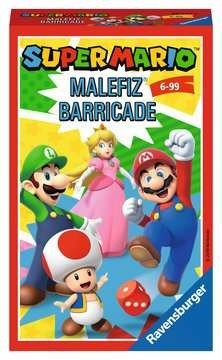 Ravensburger 20529 - Super Mario Malefiz, Mitbringspiel fuer 2-4 Spieler, ab 6 Jahren, kompaktes Format, Reisespiel, Spieleklassiker