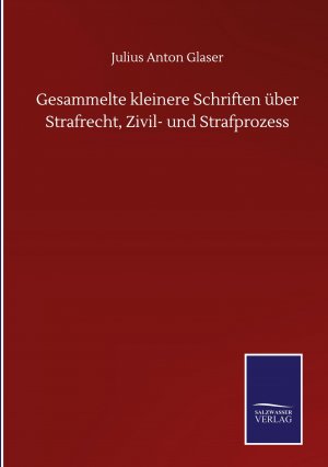 Gesammelte kleinere Schriften ueber Strafrecht, Zivil- und Strafprozess