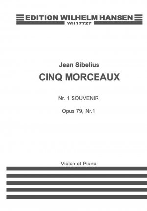 Cinq Morceaux Nr. 1 Souvenir Op. 79