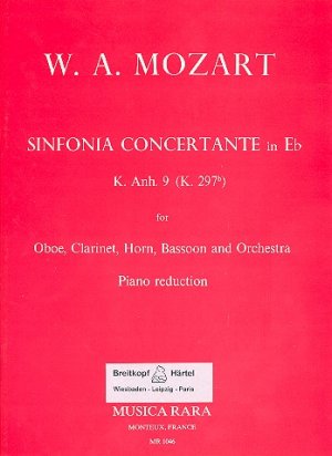 neues Buch – Sinfonia Conc. in Es KV 297b