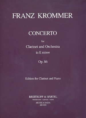 neues Buch – Concerto in e op. 86