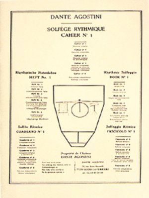 neues Buch – DANTE AGOSTINI – AGOSTINI, D: SOLFEGE RYTHMIQUE VOLUME 1 DRUMS