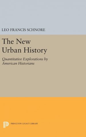 The New Urban History