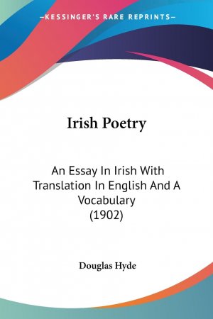 neues Buch – Douglas Hyde – Irish Poetry neues Buch – Douglas Hyde – Irish Poetry