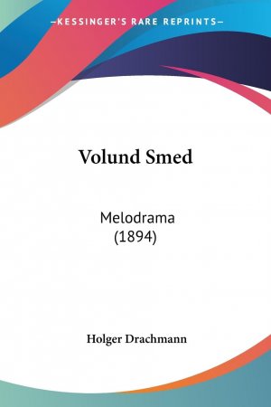 neues Buch – Holger Drachmann – Volund Smed