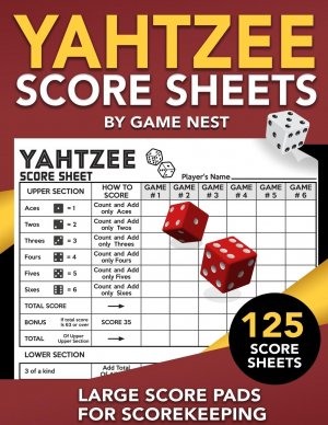 Yahtzee Score Sheets“ (Game Nest) – Buch Neu Kaufen – A02Ugdxo01Zzj