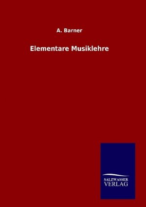 neues Buch – A Barner – Elementare Musiklehre