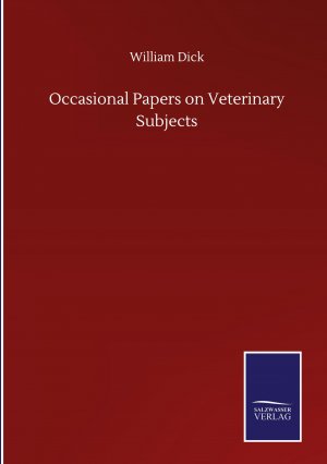 Occasional Papers on Veterinary Subjects