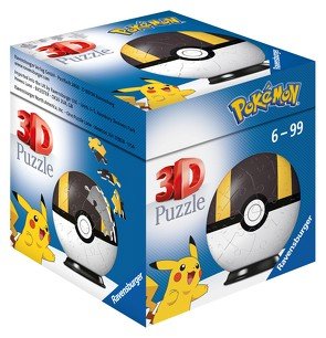 neues Spiel – Ravensburger 3D Puzzle 11266 - Puzzle-Ball Pokémon Pokéballs - Hyperball - [EN] Ultra Ball - fuer grosse und kleine Pokémon Fans ab 6 Jahren